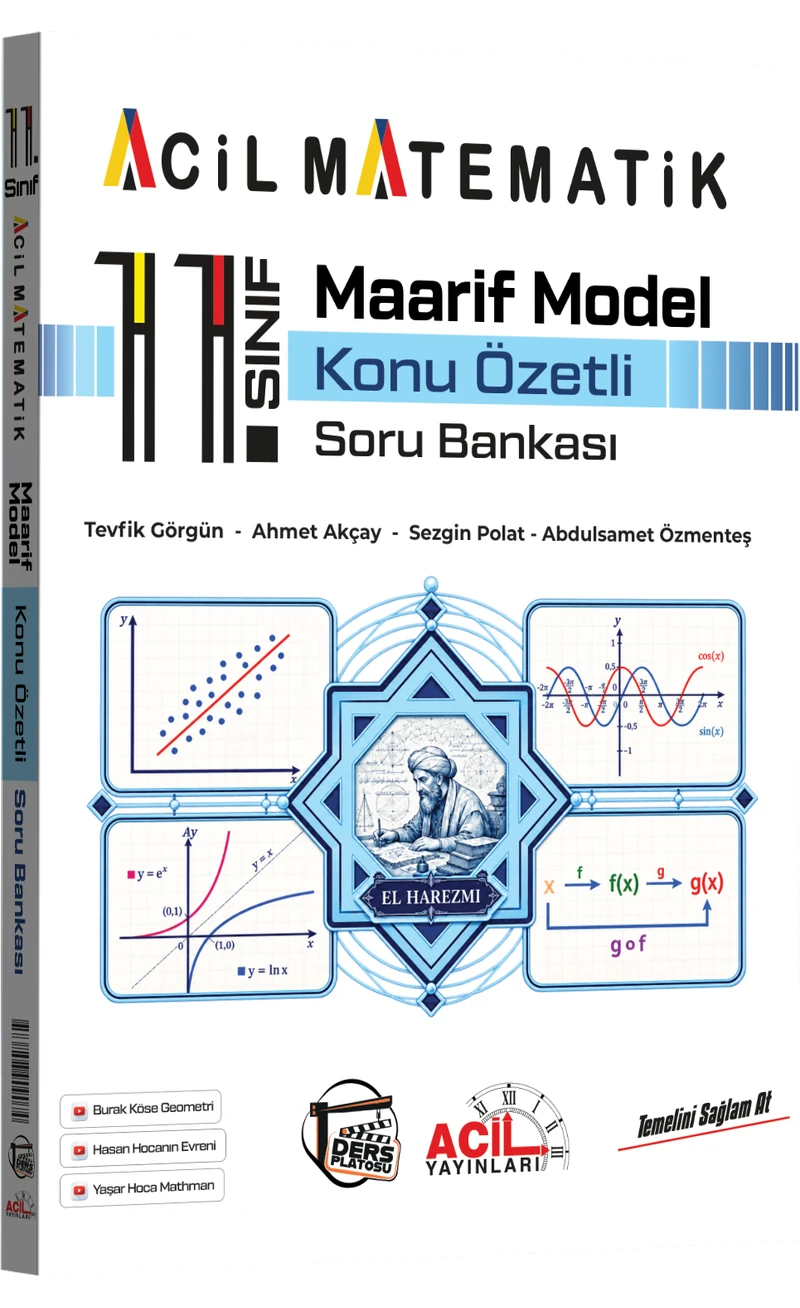11. Sınıf Matematik Konu Özetli Soru Bankası kitap kapağı