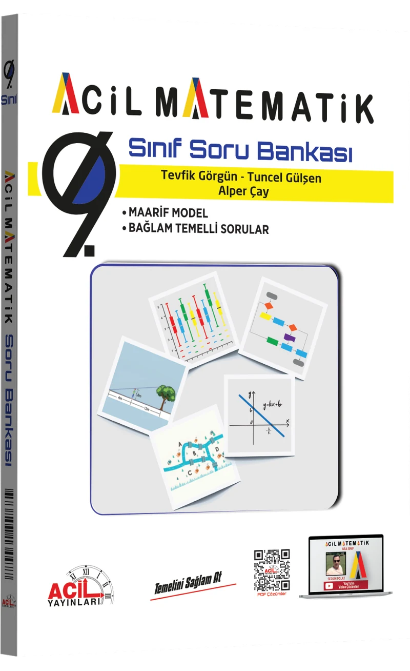 9. Sınıf Matematik Soru Bankası kitap kapağı