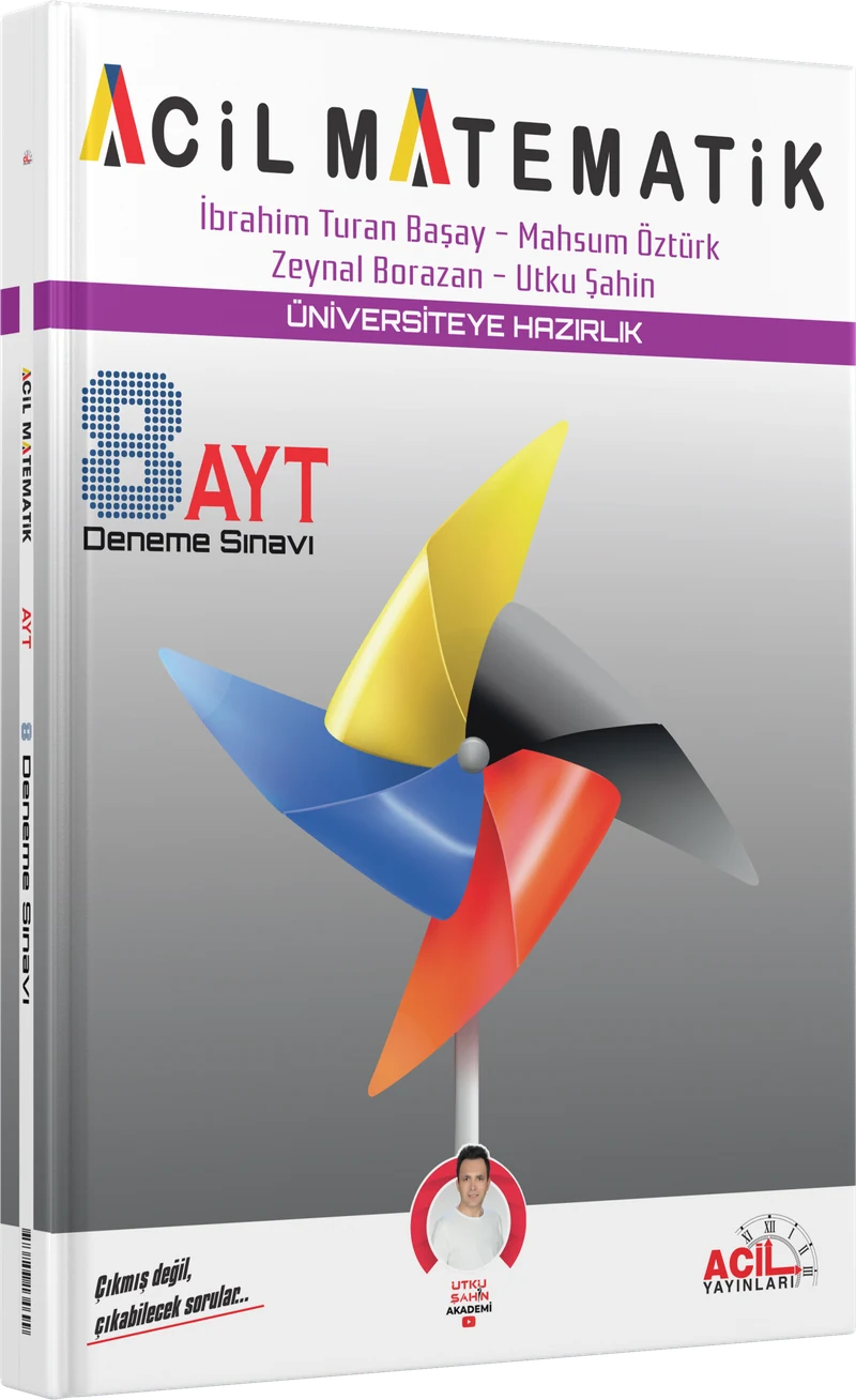 8'li AYT Matematik Denemesi kitap kapağı