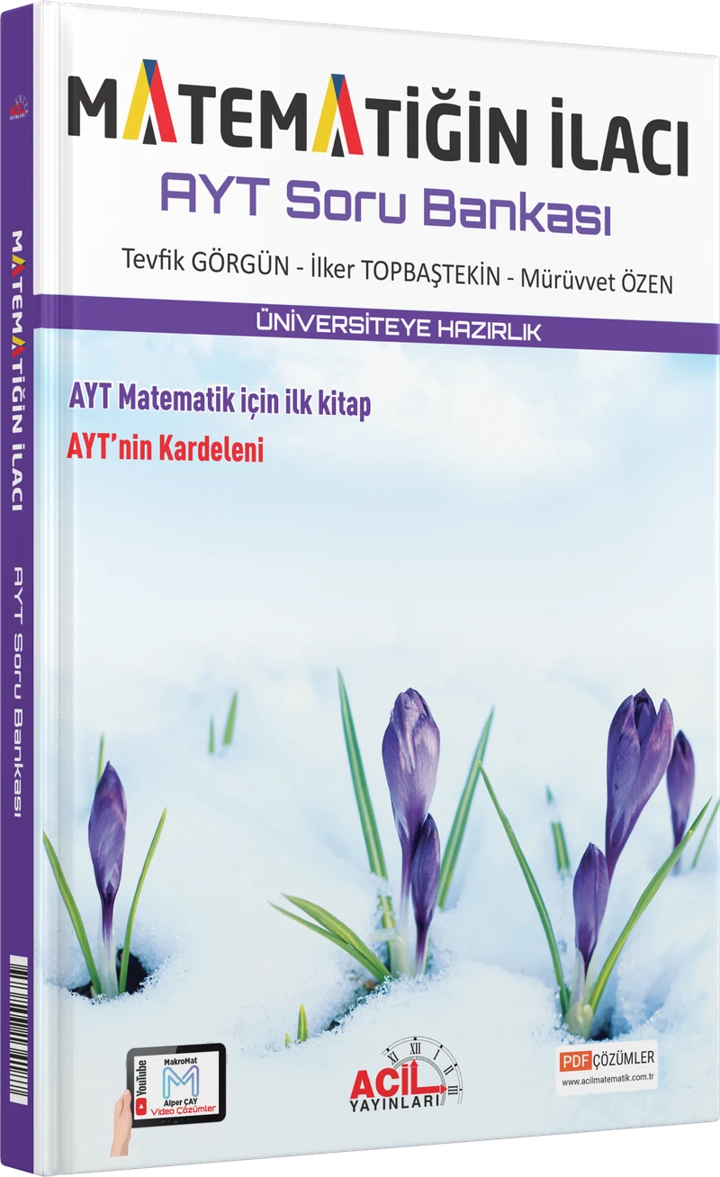AYT Matematik İlaç Serisi Soru Bankası kitap kapağı