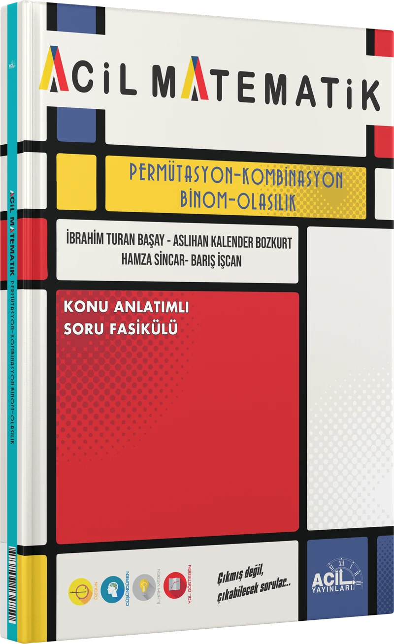 Permütasyon - Kombinasyon - Binom - Olasılık Fasikülü kitap kapağı